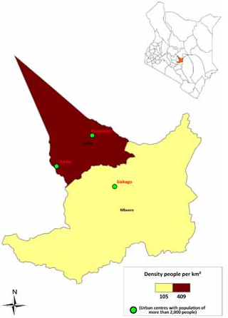 Embu Kenya Map